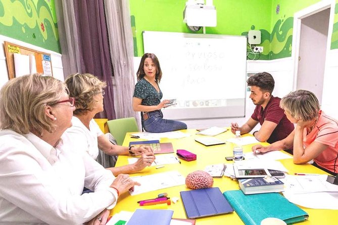 1 week intensive Spanish course + conversation workshop - The conversation workshop: 1 hour a day of speaking pressure
