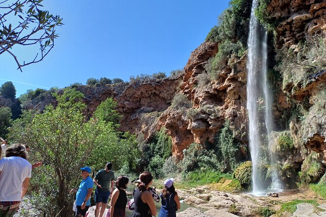 A day tour in Montanejos hot springs. - Stop 3: Salto de la Novia waterfall and river bathing