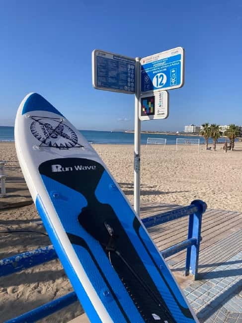 Alicante: Stand-Up Paddleboard Rental - Beach game plan: Postiguet vs Ramp vs Albufereta vs Almandraba