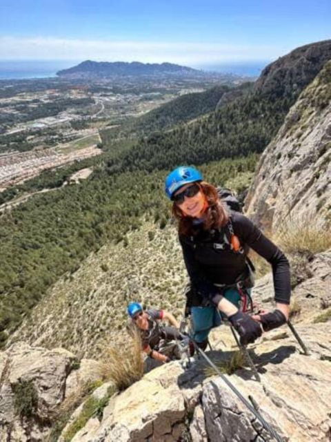 Benidorm: Via ferrata Ponoig, cerca de la Nucia - How long it takes and how the pacing feels (4 hours in real life)