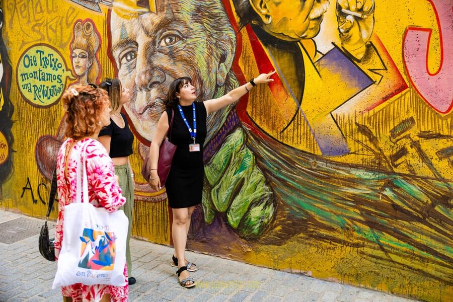 Best Street Art in Valencia Walking Tour - Start at Torres de Serranos, then look twice