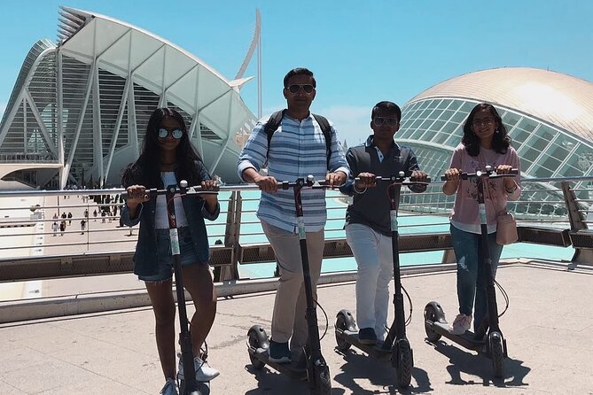 E-scooter City of Arts and Sciences Private Tour - Practical tips for riding e-scooters in Valencia