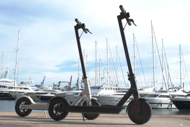 Electric Scooter Rental - What’s included: helmet and the scooter itself