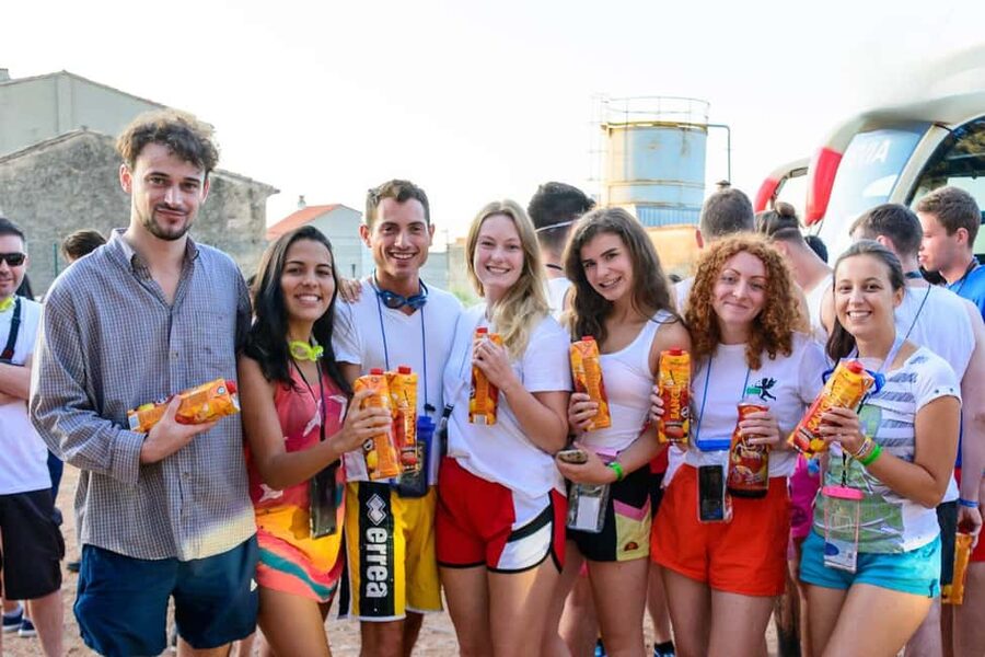 From Valencia: La Tomatina 2026 - Bunol pre-party and Fun Zone setup before the battle