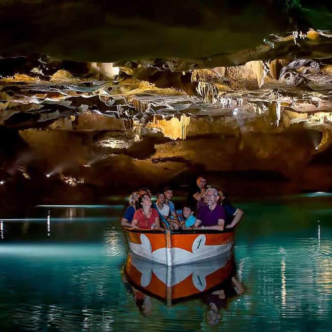 From Valencia: San José Caves Guided Tour with Transport - The banana boat ride: how the underground river feels