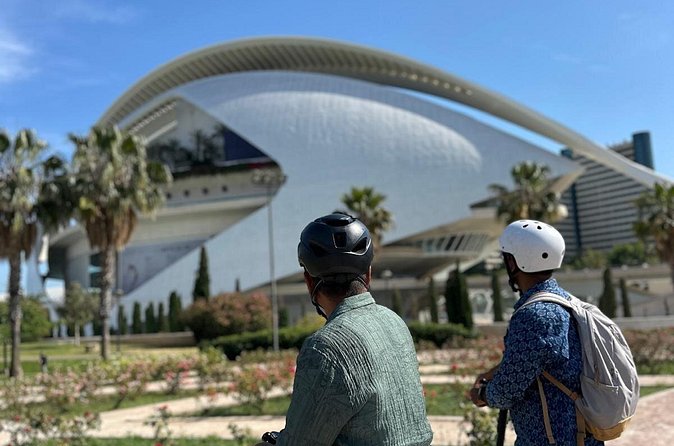 Glide through Valencia by Electric Scooter - Stop 2: Jardi del Turia, tree talk, and The Bikini Operation