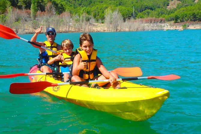 Kayak Routes In A Lake - What You See Under the Water: Flooded Town Traces