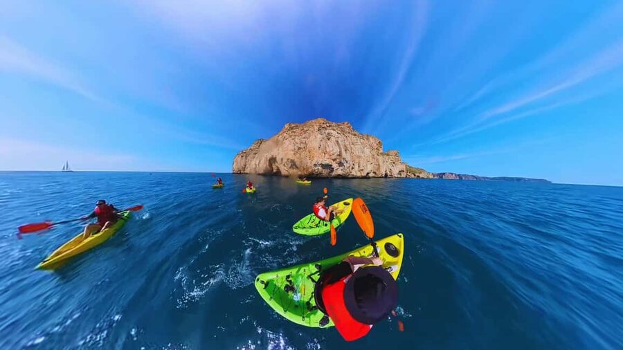 Kayak Tour in Moraira - Moraira’s cliffs look different when you’re at sea level