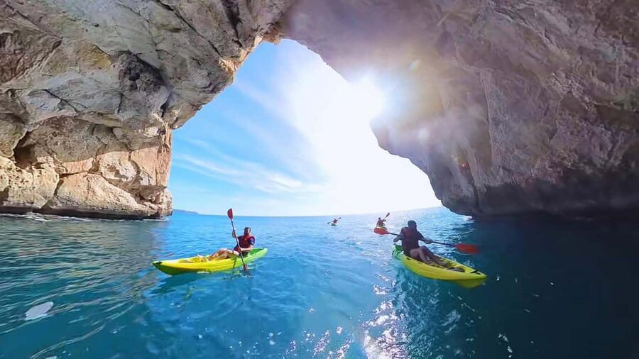 Kayak Tour in Moraira - Training first: how you get comfortable without experience