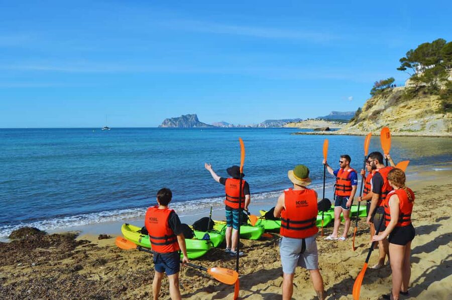 Kayak Tour in Moraira - Paddling along Moraira: what to watch for as you go