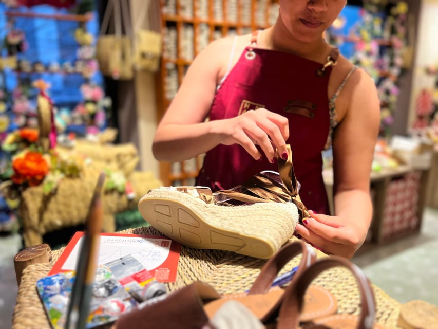 Make Authentic Espadrilles in Valencia - Stepping into a working espadrilles shop on Plaça de la Reina