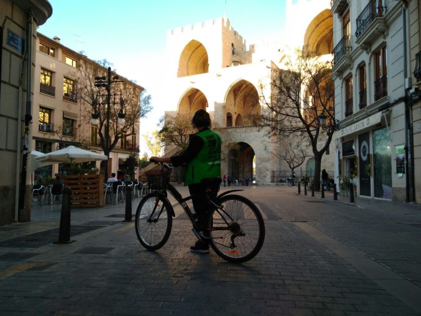Special Segway Valencia Tour + Bike Rental all day included - Serranos Towers: iconic Valencia, viewed from a moving perch
