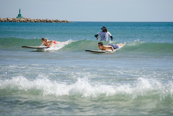 Surf lesson on Valencia beach - Where You Start: Marina Real Juan Carlos I Meeting Point