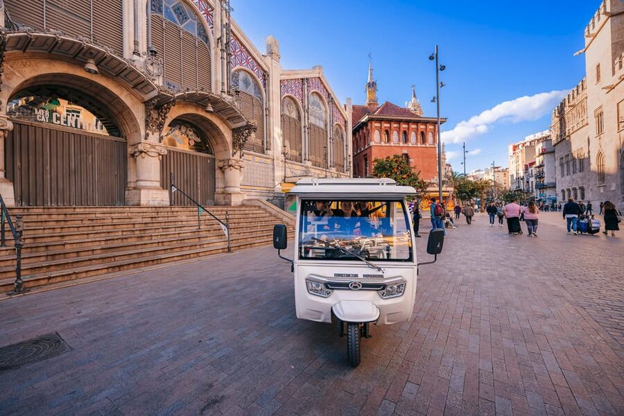Valencia 1 hour by TukTuki: Essential and Private Tour - Make your guide work for you: hearing, timing, and photo tips