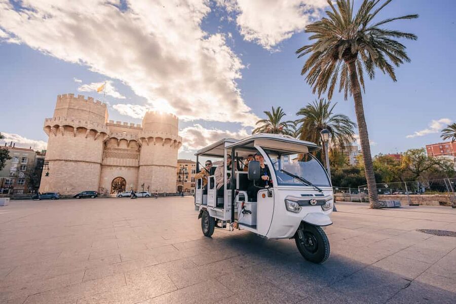 Valencia: 2-hour City Highlights Guided Tour by Tuk Tuk - Stadiums, La Marina, and the Fisher-Focused Mood: Mestalla to the Sea