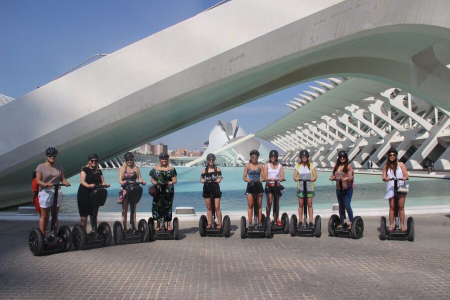 Valencia: City of Arts and Sciences Segway Tour - From C/ Náquera meeting point to first turns: training and getting set up