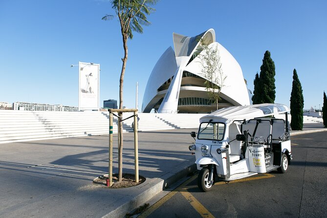 Valencia Complete Tour by Tuk Tuk - Ciudad de las Artes y las Ciencias: Calatrava’s Future in a Short Visit
