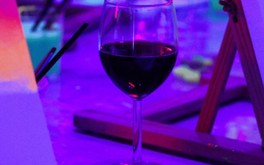 Valencia: Fluorescent painting workshop and wine - Fluor Art and Wine in Valencia: the basic idea