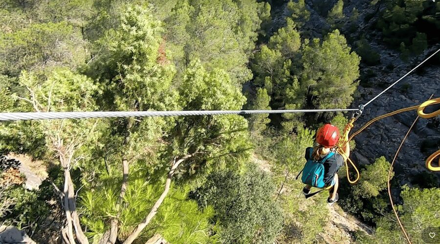 Valencia: Guided Mountaineering Experience - Following the Preset Trail: Climb, Balance, and Fixed Lines