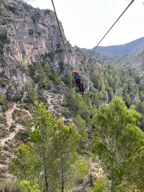 Valencia: Guided Via Ferrata Experience - The Zipline Finish: Speed Meets Panoramic Views