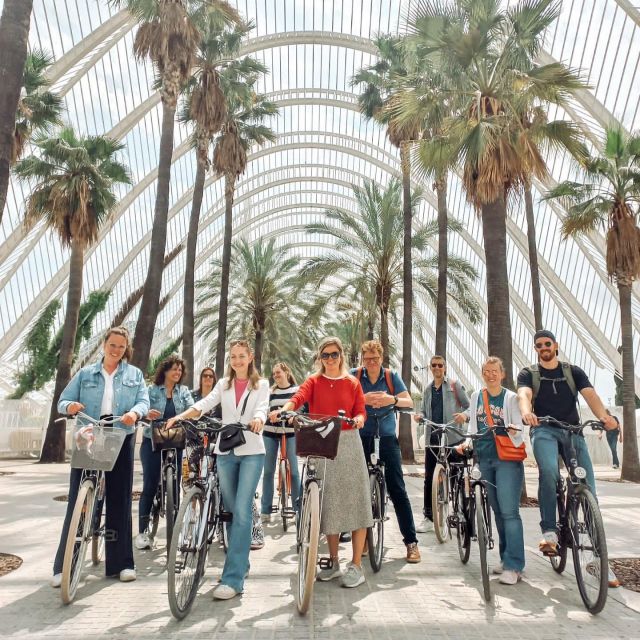 Valencia: Private City Tour on Bike,E-Bike&E-Scooter - City of Arts and Sciences: The Modern Stop That Changes Your Brain’s Idea of Valencia