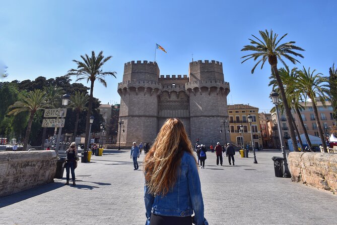 Valencia Private Walking Tour with Official Valencian Guide - Torres dels Serrans: a historic gate you can almost feel