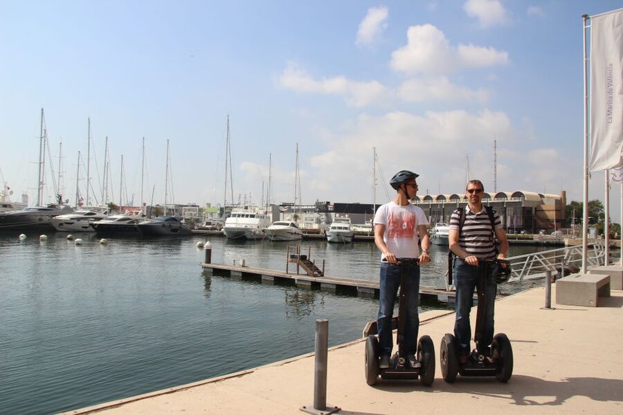 Valencia: Seaport Segway Tour - From Serranos Gates to Malvarrosa: How the Tour Flows