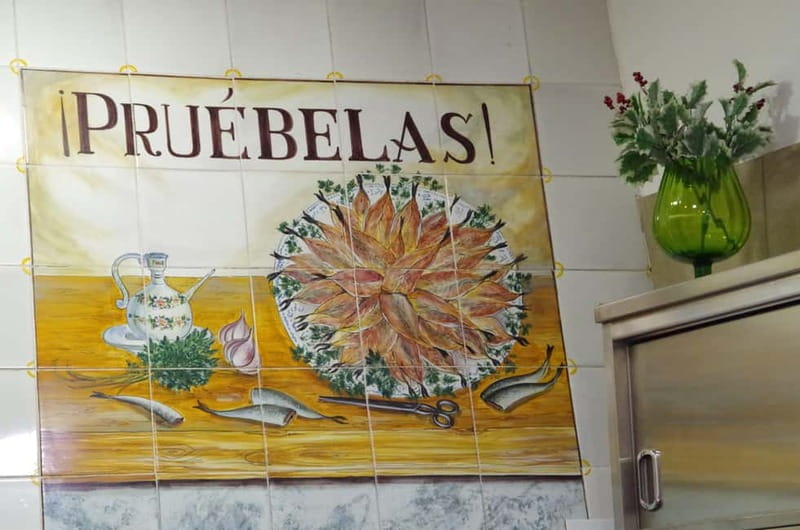 Valencia: Tapas and Sightseeing guided tour - Tasca de Angel and sardines: the bar scene that feels like Valencia’s living room