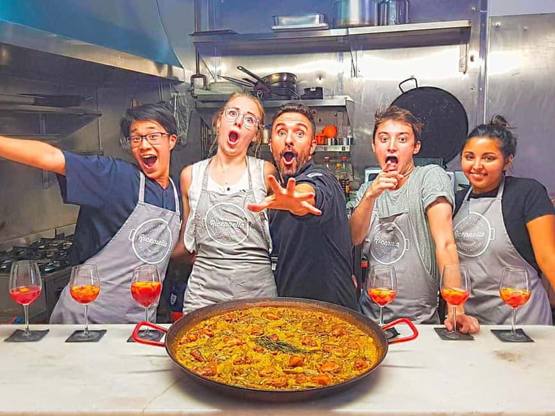 Valencia: Traditional Paella Cooking Class and Dinner - The opening: market ingredients and how Valencian paella really starts