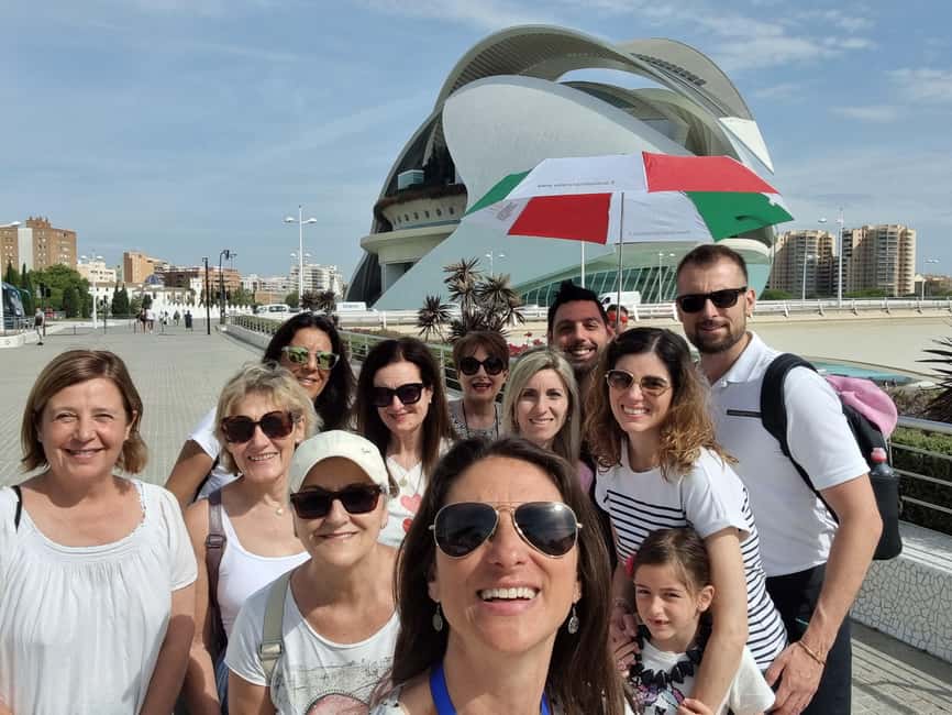 Valencia: Walking tour of the City of Arts and Sciences in Italian - Italian is the secret sauce here